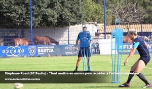 Stéphane Rossi (SC Bastia) : "Tout mettre en œuvre pour accéder"