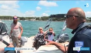 Vacances : prévention en mer dans le Morbihan