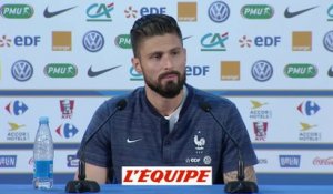 Giroud «Deschamps inculque la culture de la gagne» - Foot - CM 2018 - Bleus
