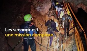 Sauvetage d'un groupe de jeunes dans une grotte en Thaïlande : une opération complexe