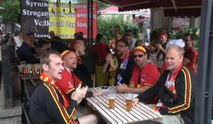 Le coin des supporters - L'ambiance monte avant France-Belgique