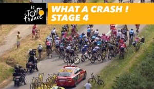 Quelle chute! / What a crash! - Étape 4 / Stage 4 - Tour de France 2018