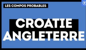 Croatie-Angleterre : les compos probables