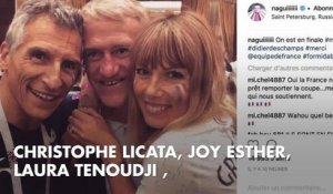 PHOTOS. Coupe du Monde 2018 : Nagui, Cyril Féraud, Laetitia Milot… les stars de la télé félicitent l'Equipe de France