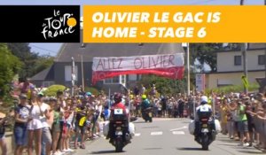 Olivier Le Gac est à la maison / is home - Étape 6 / Stage 6 - Tour de France 2018