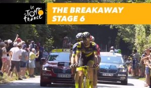 L'échappée / The breakaway - Étape 6 / Stage 6 - Tour de France 2018