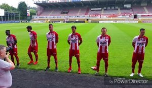 Les coulisses de la séance photo de l'Excel Mouscron