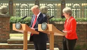 Trump : une visite mouvementée en Grande-Bretagne