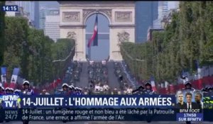 14-Juillet: revivez les moments marquants du défilé sur les Champs-Elysées