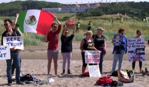 Sécurité et manifestation en Ecosse pour la visite de Trump