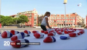14-juillet à Nice : hommage aux victimes de l'attentat de la promenade des Anglais