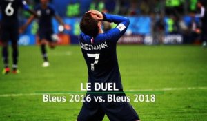 Bleus - 2016 vs. 2018, le duel des finalistes