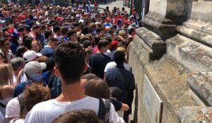 Coupe du monde à Vannes. Ouverture de la fan zone