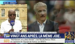 "Ce sera à Didier Deschamps de continuer à modeler son équipe à son image", considère Marius Trésor