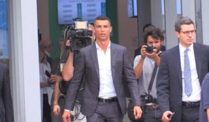 Juventus - Cristiano Ronaldo est arrivé à Turin