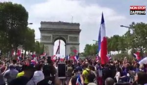 Défilé des Bleus sur les Champs-Elysées : Les supporters les attendent avec impatience (Vidéo)