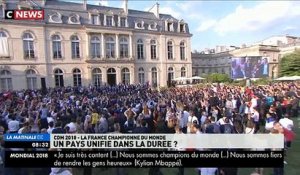 Morandini Zap: Est ce que la France championne du monde en 2018 va rester unie à long terme? Regardez