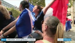 Coupe du monde : la victoire pour une nouvelle génération de supporters des Bleus