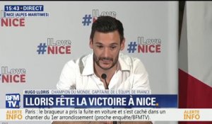 "On a encore du mal à réaliser", confie Lloris qui vient d’arriver à Nice