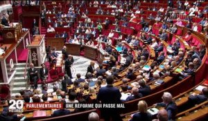 Réduction du parlement : une réforme qui passe mal