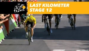 Last kilometer / Flamme rouge - Étape 12 / Stage 12 - Tour de France 2018