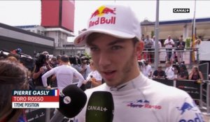 Grand Prix d'Allemagne 2018 - Pierre Gasly se confie après la séance de qualifications