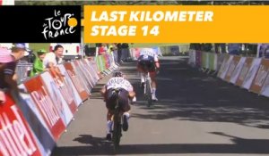 Last kilometer / Flamme rouge - Étape 14 / Stage 14 - Tour de France 2018