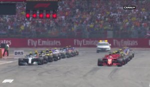 Le départ du Grand Prix