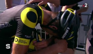 Tour de France 2018 : Lilian Calmejane craque à la ligne d'arrivée !