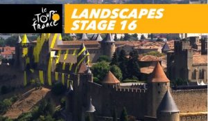 Paysages du jour / Landscapes of the day - Étape 16 / Stage 16 - Tour de France 2018