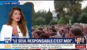 Affaire Benalla: pour Schiappa, Macron a fait "un discours très fort de chef d'État"