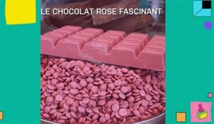 Le chocolat rose existe et c'est magique !