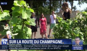 Sur la route du Champagne