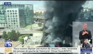 SNCF: le trafic est totalement interrompu à la gare Montparnasse en raison d'un incendie sur un poste électrique