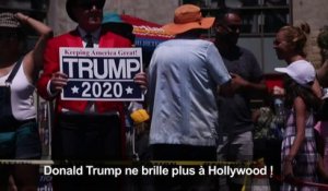 L'étoile de Donald Trump à Hollywood vandalisée