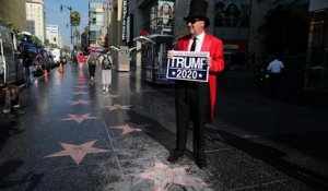 L'étoile de Trump sur Hollywood Boulevard vandalisée