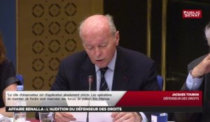 Affaire Benalla : l'audition de Jacques Toubon, Défenseur des droits, au Sénat