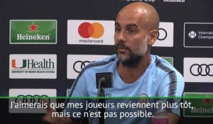 Man City - Guardiola: "Nous devons nous adapter au calendrier"