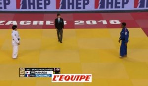 Le combat de Tcheuméo en vidéo - Judo - GP Zagreb