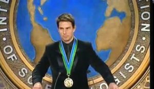 Scientologie : discours de Tom Cruise devant les dirigeants de la secte aux USA en 2008