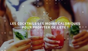 Quels sont les cocktails les moins caloriques ?