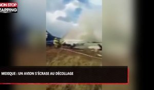 Mexique : Un avion s'écrase au décollage, plusieurs blessés (vidéo)