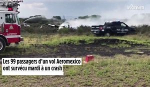 Mexique : 99 passagers survivent miraculeusement à un crash d’avion