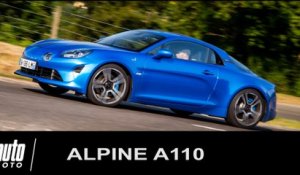 Alpine A110 Essai POV à Dieppe