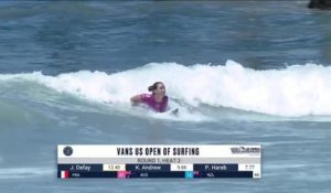 Adrénaline - Surf : Vans US Open of Surfing - Women's CT, Women's Championship Tour - Round 1 heat 2