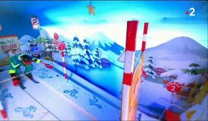 Fort Boyard : Les autres candidats hilares en regardant Maxime Guény en pleine galère à l'épreuve du ski - Regardez