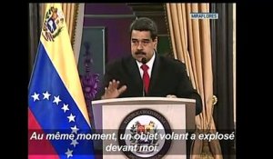 Venezuela: Maduro dit avoir échappé à un attentat