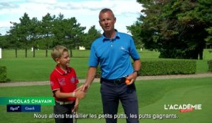 Les Tips juniors de Nicolas Chavain (n°7) : les petits putts