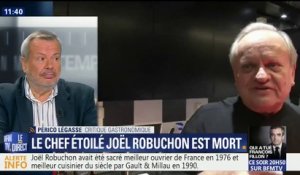 Mort de Joël Robuchon: "Sa crème de chou-fleur au caviar était une entrée sublime", se souvient Périco Légasse