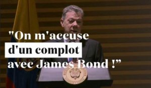 Santos répond à Maduro : "On m'accuse d'un complot avec James Bond !"